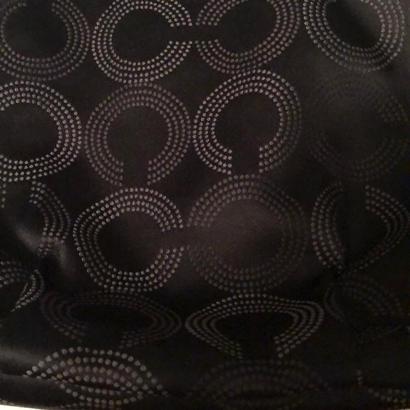 Coach handbag - black with monochromatic C logo - Picture 5 of 8